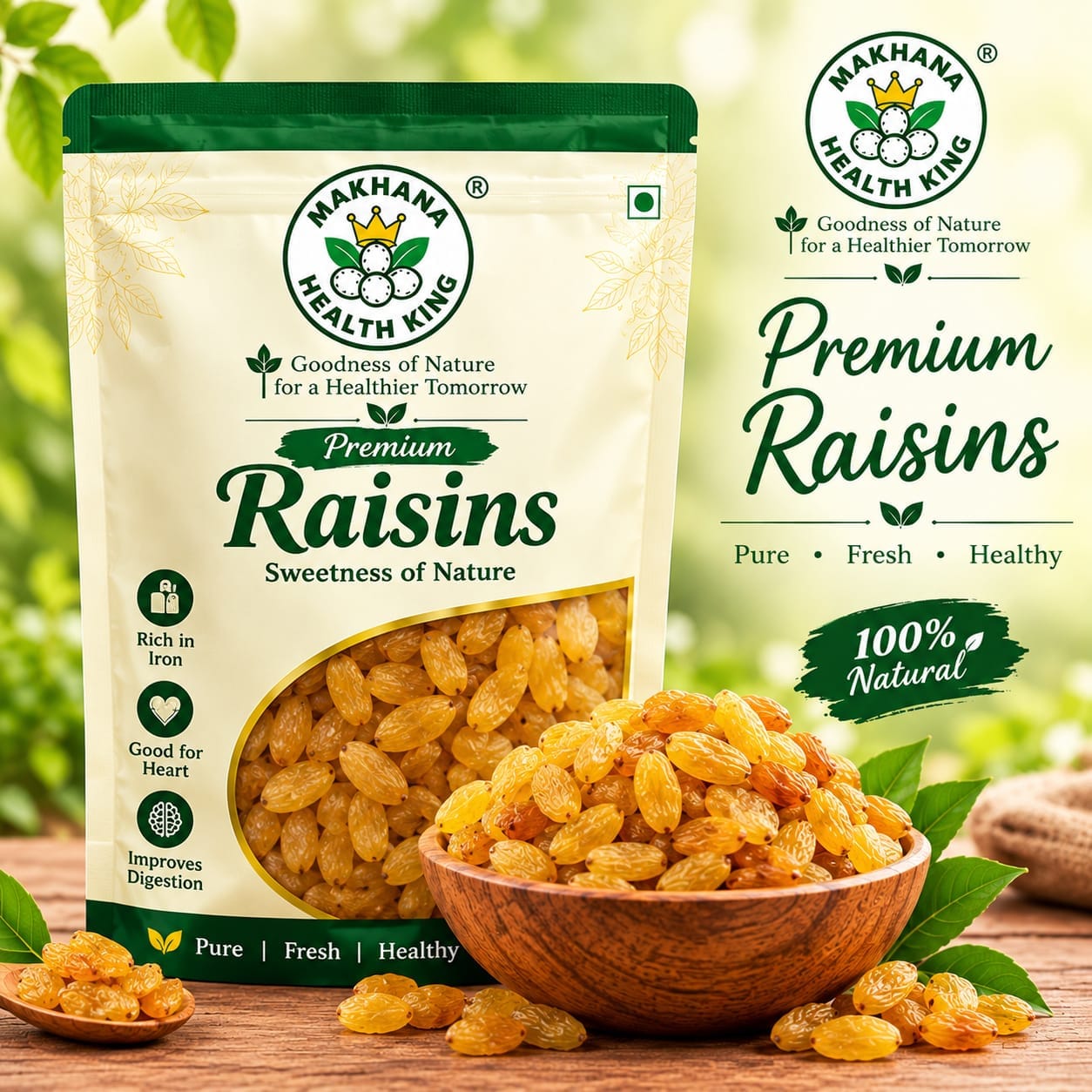 Plain Raisins-Kishmish